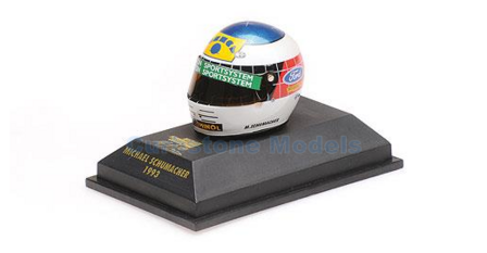 Helm 1:10 | Minichamps 510389305 | Helmet Bell 1993 - M.Schumacher