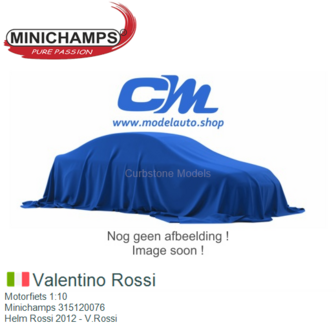Motorfiets 1:10 | Minichamps 315120076 | Helm Rossi 2012 - V.Rossi