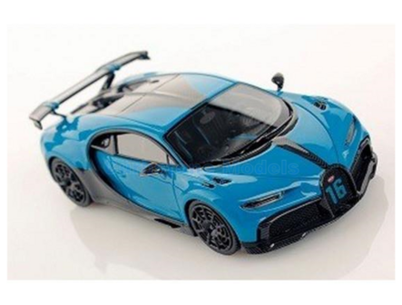 Modelauto 1:43 | Looksmart LS520A | Bugatti Chiron Agile Blue 2020