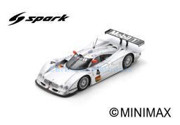 Modelauto 1:43 | Spark S0994 | AMG Mercedes CLR 1999 #4 - M.Webber - M.Tiemann - J.Gounon