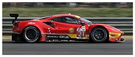 Modelauto 1:18 | Looksmart LS18LM036 | Ferrari 488 GTE EVO | AF-Corse 2023 #21 - U.de Pauw - J.Piquet - S.Mann