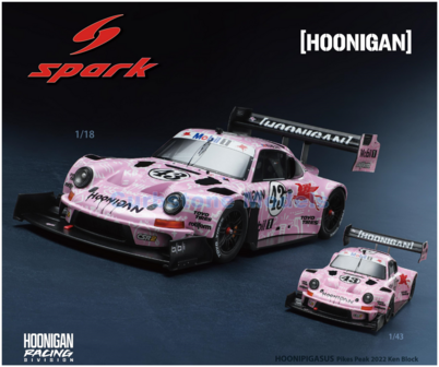 1:18 | Spark 18S726 | Porsche 911 HOONIPIGASUS | Hoonigan 2022 #43 - K.Block