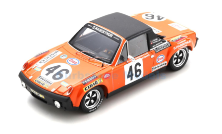 1:18 | Spark 18S856 | Ecurie Porsche Club Romand 914/6 GT 1971 #46 - P.Keller - J.Sage