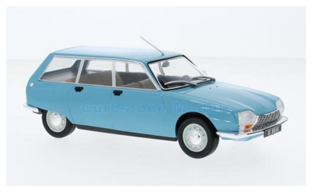 Modelauto 1:24 | Whitebox 124209 | Citro&euml;n GS Break Bright Blue 1971