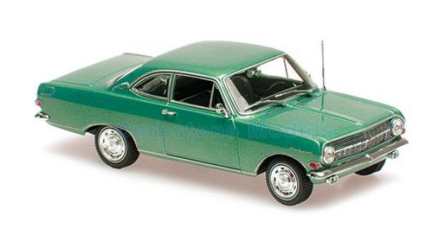 Modelauto 1:43 | Minichamps 940041020 | Opel Record A Coupe Groen 1962