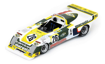 Modelauto 1:43 | Spark S9418 | Chevron B36 Gr.6 | Soci&eacute;t&eacute; Racing Organisation Course 1979 #26 - M.Dubois - M.Menant - P.Rouss