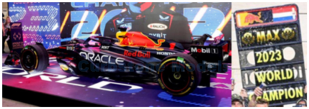 Modelauto 1:43 | Spark S8919 | Red Bull Racing RB19 RBPT 2023 #1 - M.Verstappen