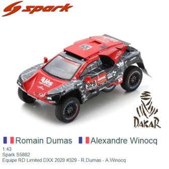 1:43 | Spark S5882 | Equipe RD Limited DXX 2020 #329 - R.Dumas - A.Winocq