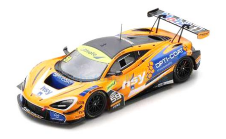Modelauto 1:43 | Spark AS039 | McLaren 720S GT3 | 59Racing CAMS 2019 #1 - F.Ross