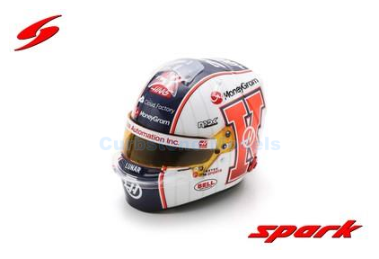 Helm 1:5 | Spark 5HF099 | Bell Helmet | Moneygram Haas F1 Team 2023 - K.Magnussen