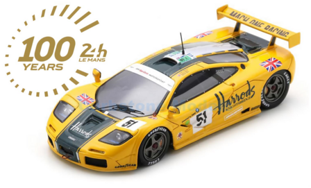 1:43 | Spark S6675 | McLaren F1 GTR | Mach One Racing 1995 #51 - A.Wallace - D.Bell - J.Bell