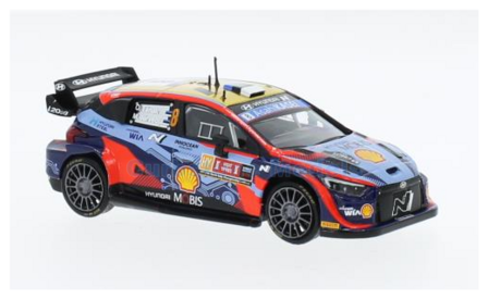 Modelauto 1:43 | IXO-Models RAM872.22 | Hyundai Shell Mobis WRT i20 N Rally1 WRC 2022 #8 - O.Tanak - M.J&auml;rveoja
