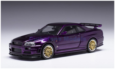 1:43 | IXO-Models CLC526N.22 | Nissan Skyline GT-R (R32) Metallic Purple 2002