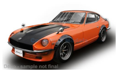 1:18 | Sunstar 3516R | Datsun Fairlady Z (S30) Orange and Black 1970