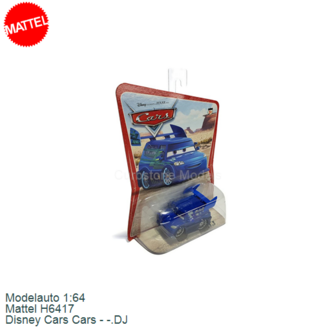 Modelauto 1:64 | Mattel H6417 | Disney Cars Cars - -.DJ