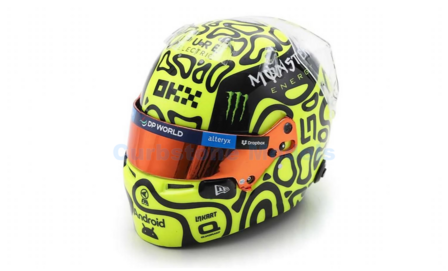 Modelauto 1:5 | Spark 5HF141 | Bell Helmet | McLaren F1 2024 #4 - L.Norris