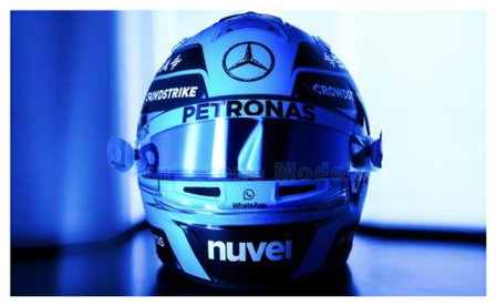 Modelauto 1:5 | Spark 5HF146 | Bell Helmet | Mercedes AMG Petronas F1 Team 2024 #63 - G.Russell