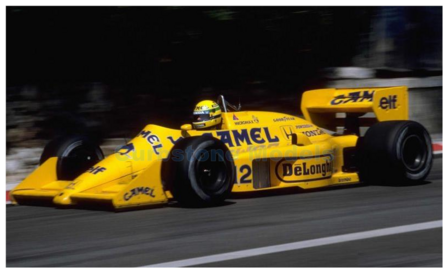 Bouwpakket 1:12 | NuNu Model Kit PN12001 | Camel Lotus Team 99T Honda 1987 #12 - A.Senna - S.Nakajima