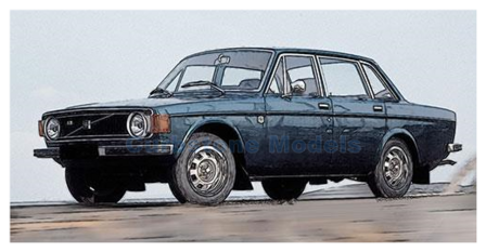 Modelauto 1:18 | Minichamps 155171101 | Volvo 144 Dark Blue Metallic 1973