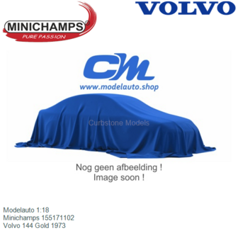 Modelauto 1:18 | Minichamps 155171102 | Volvo 144 Gold 1973