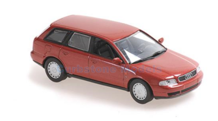Modelauto 1:43 | Minichamps 940015010 | Audi A4 AVANT Red 1995
