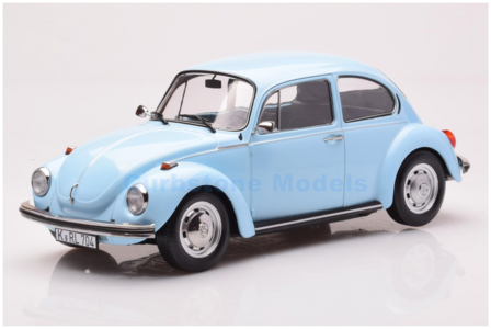 Modelauto 1:18 | Norev 188532 | Volkswagen Kever 1303 Light Blue 1973