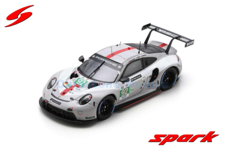 Modelauto 1:18 | Spark 18S819 | Porsche GT Team 911 RSR-19 2022 #92 - L.Vanthoor - M.Christensen - K.Estre