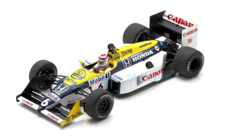 Modelauto 1:18 | Spark 18S739 | Williams Racing FW11B 1987 #6 - N.Piquet