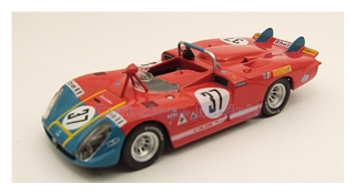 Modelauto 1:43 | M4 Modelcars 7043 | Alfa Romeo 33.3 1970 #37 - T.Hezemans - M.Gregory