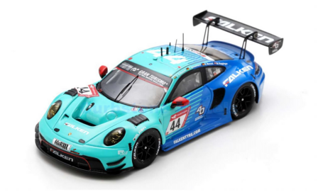 Modelauto 1:43 | Spark SG906 | Porsche 911 GT3 R | Falken Motorsports 2023 #44 - T.Heinemann - N.Menzel - M.Ragginger - J.Eriks