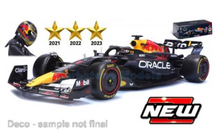 Modelauto 1:24 | Bburago 18-28030V | Red Bull Racing RB19 RBPT 2023 #1 - M.Verstappen