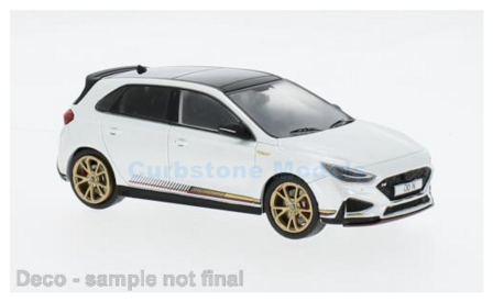 Modelauto 1:43 | IXO-Models MOC336.22 | Hyundai i30 N Drive-N Metallic White 2022