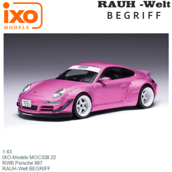 1:43 | IXO-Models MOC338.22 | RWB Porsche 997 | RAUH-Welt BEGRIFF