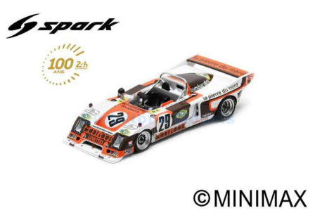 Modelauto 1:43 | Spark S9414 | Chevron B36 | Soci&eacute;t&eacute; Racing Modylook 1978 #29 - M.Dubois - D.Gache - J.Sanchez