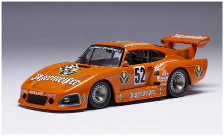 Modelauto 1:43 | IXO-Models GTM165LQ.22 | Porsche 935 K3 | Kermer Racing J&auml;germeister 1980 #52 - B.Wollek