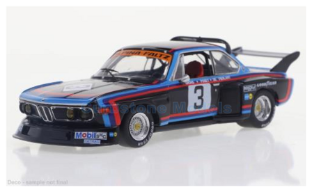 Modelauto 1:43 | IXO-Models GTM166LQ.22 | BMW 3.5 CSL Gr.5 1976 - H.de Fierlant - H.Grohs