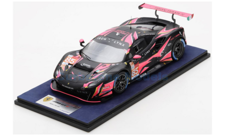 Modelauto 1:18 | Looksmart LS18LM031 | Ferrari 488 GTE EVO | Iron Lynx 2021 #83 - S.Bovy - R.Frey - M.Gatting