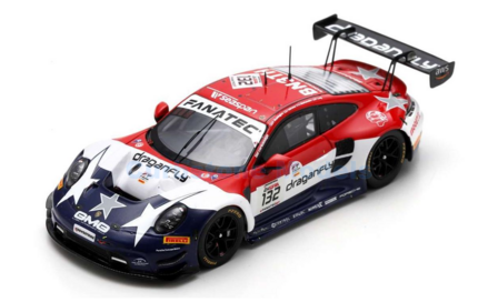 1:43 | Spark SB744 | Porsche 911 GT3 R (992) | GMG Racing by Car Collection Motorsport 2023 #132 - J.Bleekemolen - P.Long - J.S