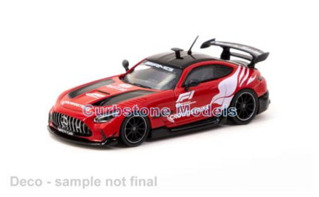 Modelauto 1:64 | Tarmac Works G-042-SC | Mercedes AMG GT Black Series Safety Car 2022 - B.Schneider