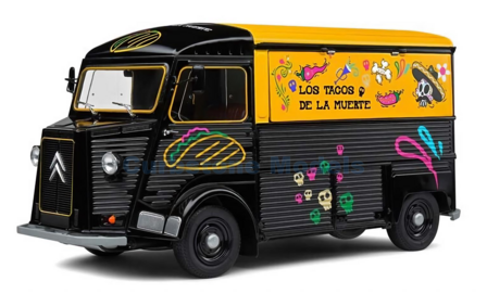 Modelauto 1:18 | Solido 1804819 | Citro&euml;n Type HY Los Tacos de la Muerte 1969