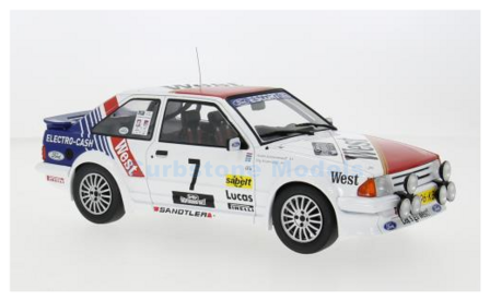Modelauto 1:18 | Model Car Group 18421 | Ford Nederland Escort RS Turbo Mk.III 1985 #7 - A.Schoonenwolf - S.Andervang