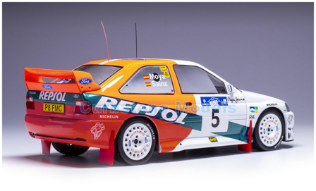 Modelauto 1:18 | IXO-Models 18RMC172A | Ford Escort WRC Repsol WRT 1997 #5 - C.Sainz - L.Moya