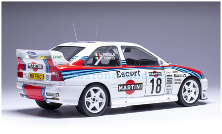 Modelauto 1:18 | IXO-Models 18RMC171A | Ford Escort RS Cosworth | Jolly Club 1998 #18 - G.Gunico  - L.Pirollo