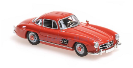Modelauto 1:43 | Minichamps 940039004 | Mercedes Benz 300 SL W198 I Rood 1955