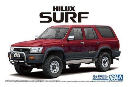 Bouwpakket 1:24 | Aoshima AO05698 | Toyota VZN130G Hilux Surf SSR-X