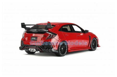 Modelauto 1:18 | Otto Mobile OT957 | Honda Civic FK8 Type-R Mugen Red 2020