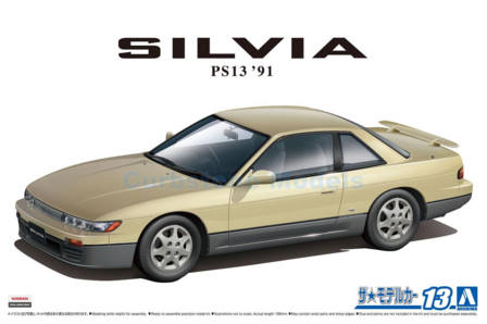 Modelauto 1:24 | Aoshima AO05791 | Nissan Silvia PS13 1988