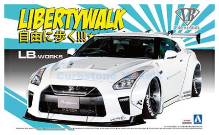 Bouwpakket 1:24 | Aoshima AO05590 | Nissan R35 GT-R LB Works | Libertywalk