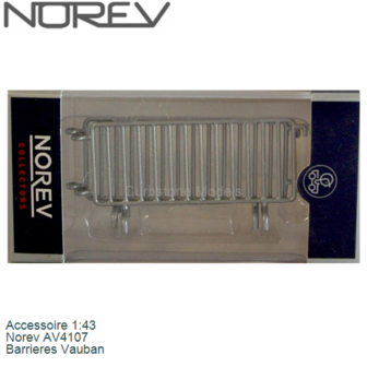 Accessoire 1:43 | Norev AV4107 | Barrieres Vauban