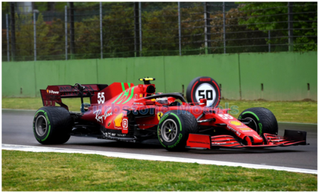 Modelauto 1:43 | BBR Models BBRC260BRAIN | Scuderia Ferrari SF21 2021 #55 - C.Sainz